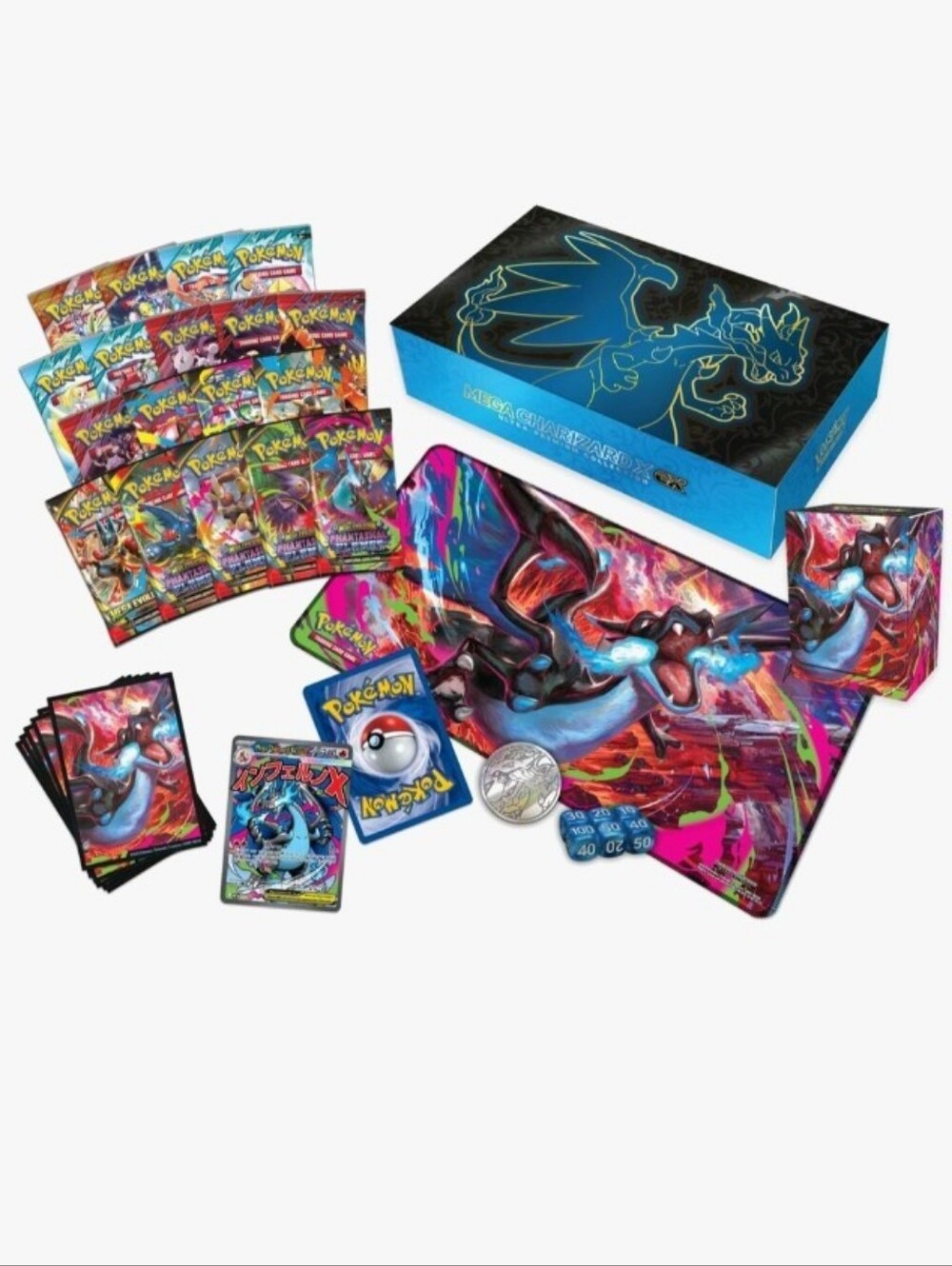 Pokémon TCG Mega Charizard X EX Ultra-Premium Collection - Picture 2 of 5